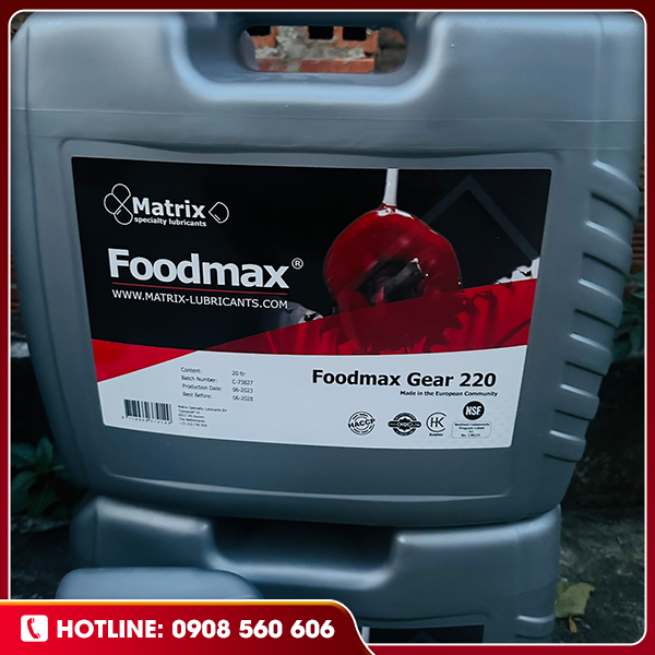 Dầu Bánh Răng An Toàn Thực Phẩm Foodmax Gear 220