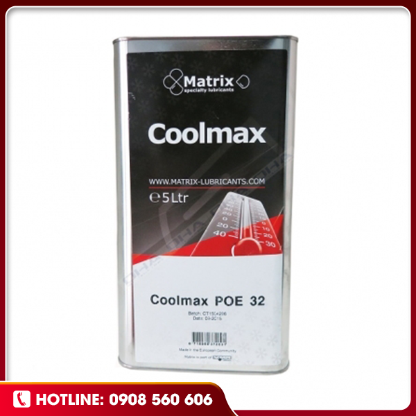 Dầu máy nén lạnh Coolmax POE-32-5L